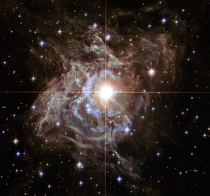 RS Puppis as imaged by Hubble 