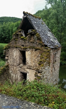 Ruined Mill in France 