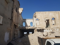 Ruins in an old town in Saudi Arabia