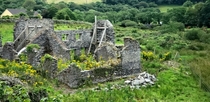 Ruins of Daniel OConnells Birthplace Cahersiveen Ireland