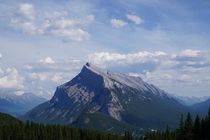 Rundle Mountain Banff National Park 