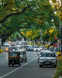 Rush hour in Pune India