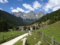 S-charl valley in Switzerland 