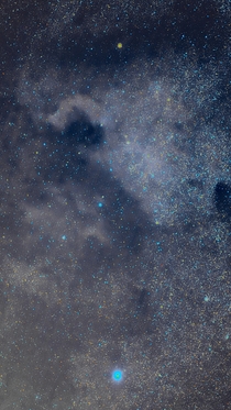 Sadr the North American Nebula and Deneb 