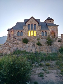 Saint Catherines Chapel on the Rock Allenspark Colorado designed by Jacques Benedict 