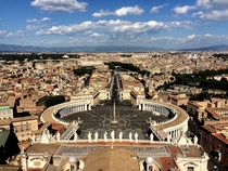 Saint Peters Square - Rome Italy