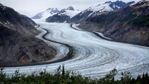 Salmon Glacier Northern British-Columbia 