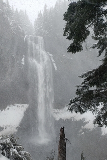 Salt Creek falls in Oregon 