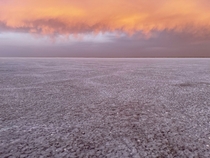 Salty Pink Great Salt Lake Desert UT 
