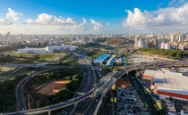 Salvador - Brazil metro system and highway 