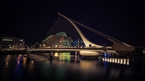 Samuel Beckett Bridge Dublin Ireland  by Deane McDermott