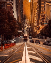 San Francisco downhill street