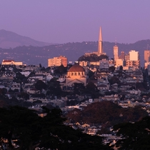 San Francisco golden hour