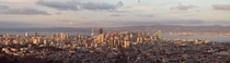 San Francisco Sunset Panorama 
