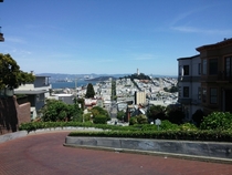 San Fransisco from Lombard Street 