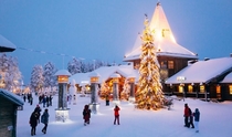 Santa Claus Village central-plaza-santa claus finland 