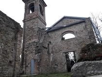 Santa Maria di Settefonti Emilia-Romagna Italy These are ruins of a early th century church in the Calanchi dellAbbadessa natural park