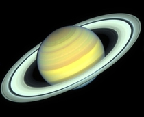 Saturn photographed by Hubble in 