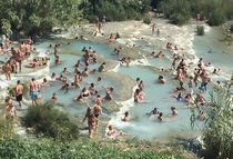 Saturnia Hot Springs Italy 