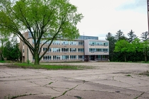 School Building of Abandoned Campus