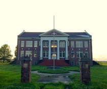 Schoolhouse in rural Mississippi 