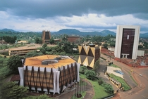 Sci-fi architecture in Yaound Cameroon 
