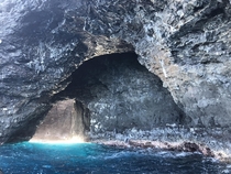 Sea cave in Kauai OC 
