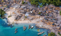Sea side village in African Michael Poliza 