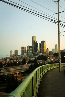 Seattle waking up the other day 