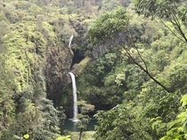 Secret Waterfall in Maui HI 