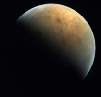 See the st Mars closeup from UAEs Hope orbiter