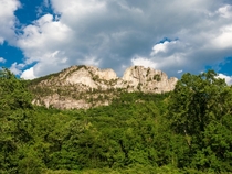 Seneca Rocks in Seneca Rocks West Virginia 