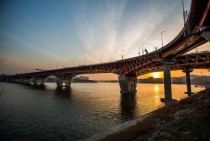 Seongsudaegyo Bridge Seoul Korea 