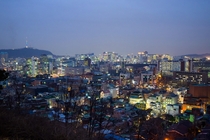 Seoul from Naksan Park