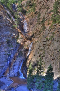Seven Falls near Colorado Springs Colorado 