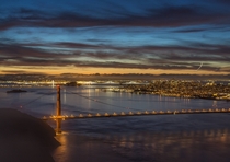 SF at Blue Hour 