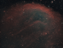 Sh-  hours on the largest Planetary Nebula 