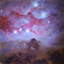 Sh- or the Running Man Nebula taken by the Mount Lemmon Observatory