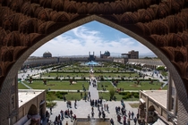 Shahs Square in Isfahan Iran 