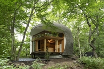 Shell House somewhere in Japan Designed by Tono Mirai Architects completed in 