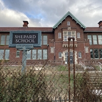 Shepard School St Louis MO Under construction hope it turns into something cool
