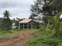 Sheraton resort Rarotonga Cook Islands Abandoned when nearly complete It never opened Dozens of buildings like this
