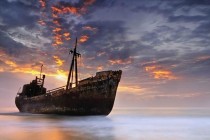 Shipwreck in Gytheio 
