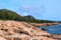 Shore of Acadia National Park  Taken by bkxposures
