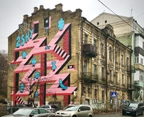 Side view of the building I posted earlier Kiev Ukraine