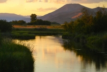 Silver Creek at Dusk - Picabo Idaho 