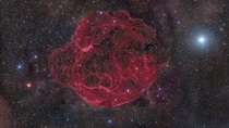 Simeis  is a supernova remnant with an apparent age of about  years 
