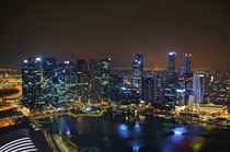 Singapore by night last Saturday 
