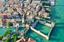 Sirmione Italy The fortress on the lake