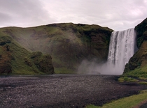 Skgafoss Southern Iceland  A frame with no people is so satisfying